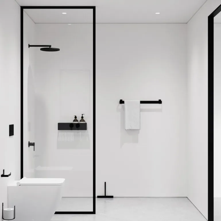 Nichba Bath Shelf 40, black