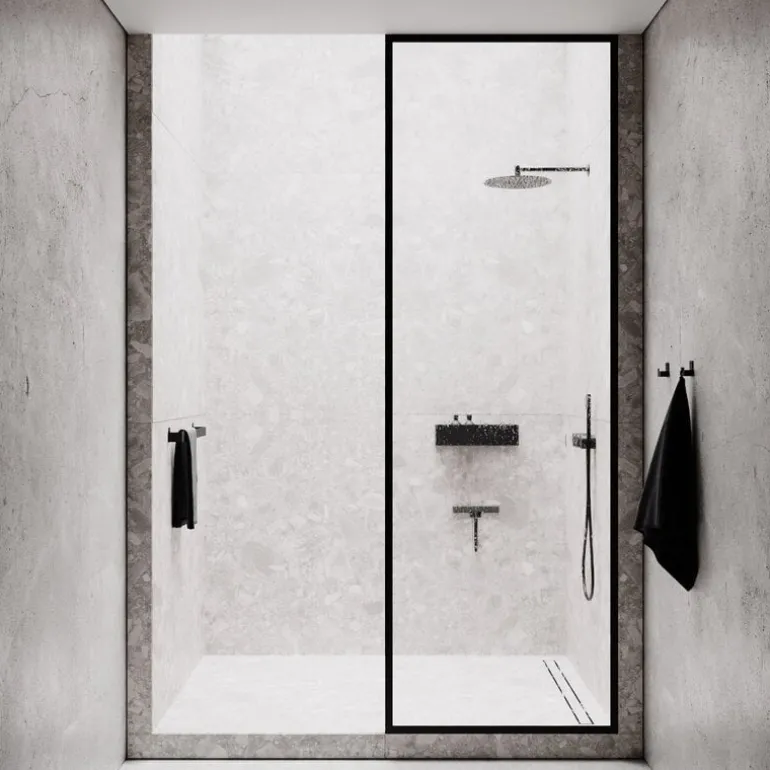 Nichba Bath Shelf 40, black