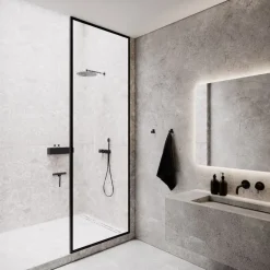 Nichba Bath Shelf 20, black