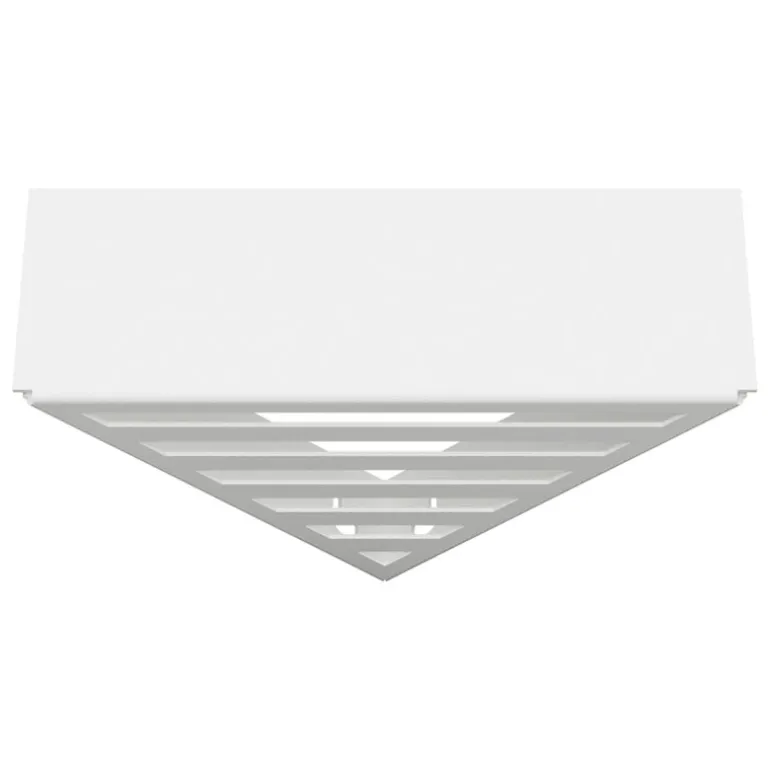 Nichba Bath Shelf Corner, white