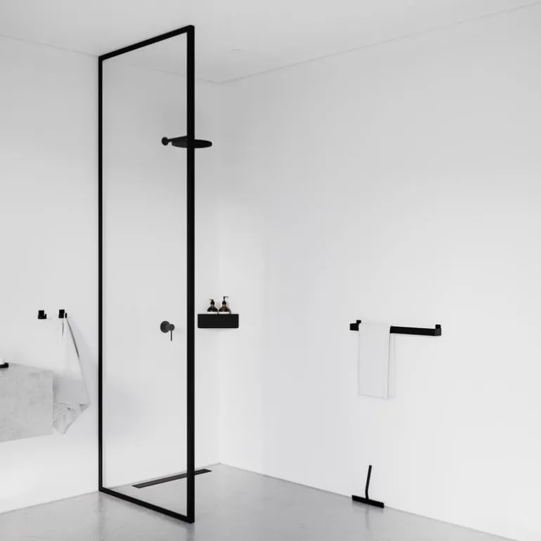 Nichba Bath Shelf Corner, black