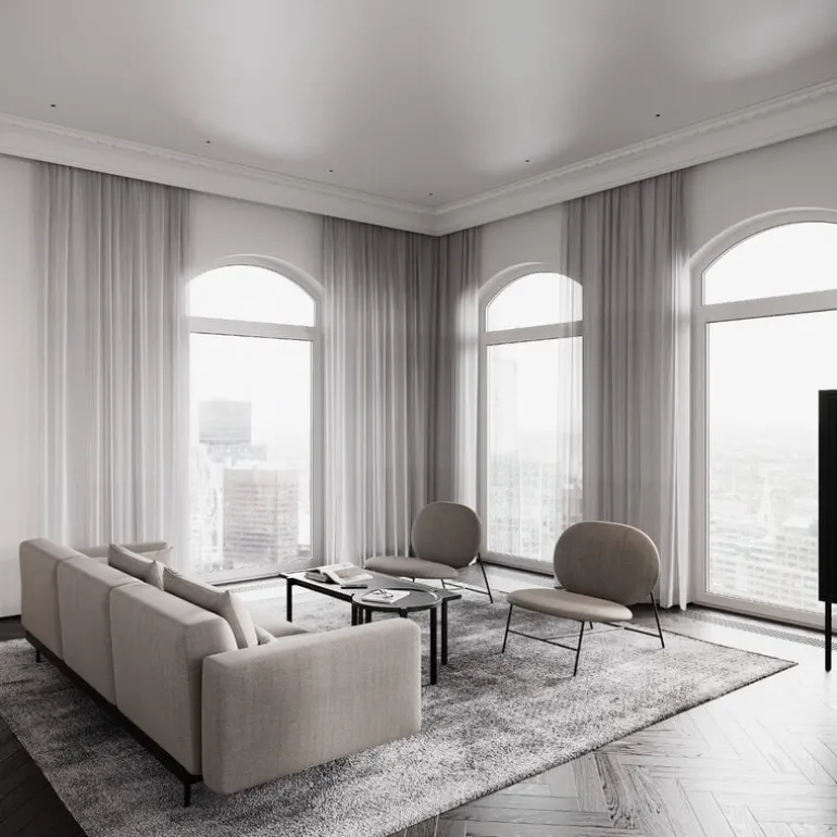 Nichba Coffee table, 115 x 55 cm, black