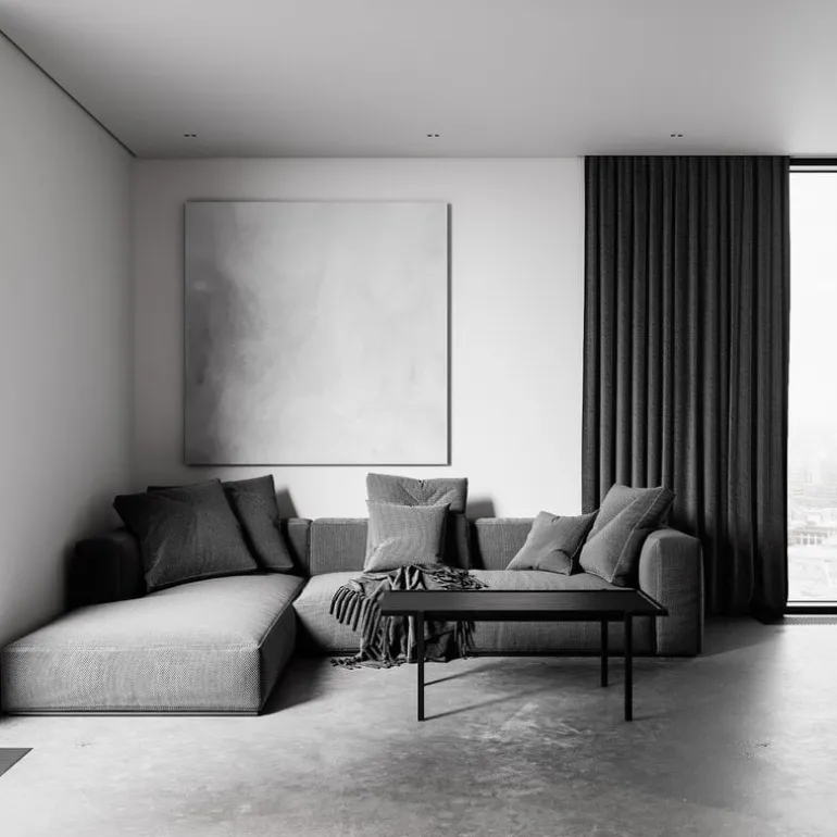 Nichba Coffee table, 115 x 55 cm, black