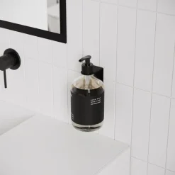 Nichba Hand soap holder, black