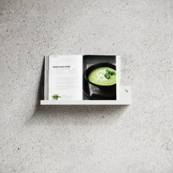 Nichba Shelf L40 wall shelf, white