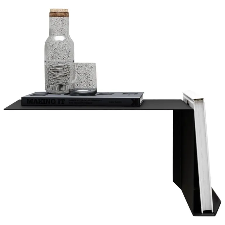 Nichba Shelve02 wall shelf, right, black