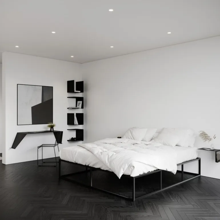 Nichba Shelve02 wall shelf, right, black