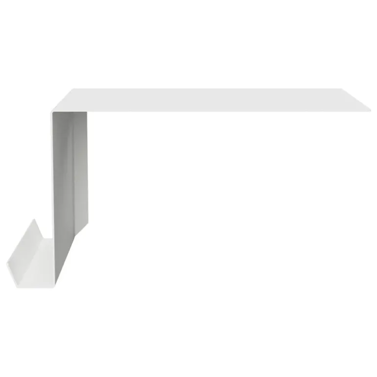 Nichba Shelve02 wall shelf, left, white