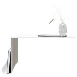 Nichba Shelve02 wall shelf, left, white