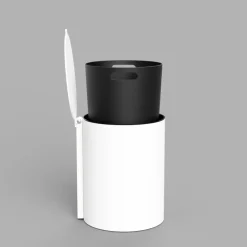 Nichba Toilet bin, white