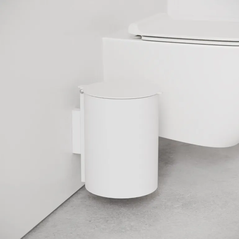 Nichba Toilet bin, white