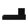 Nichba Toilet paper holder, black