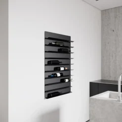 Nichba Wine rack, black