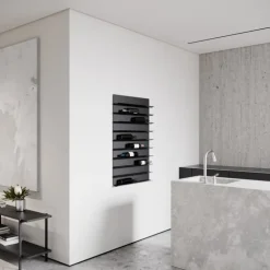 Nichba Wine rack, black