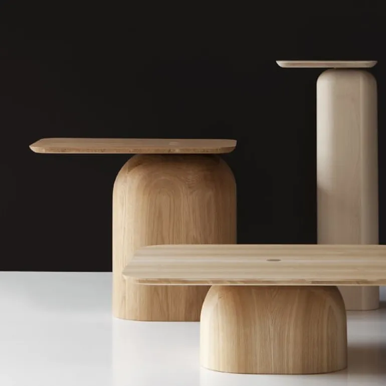 Nikari April table, low, ash