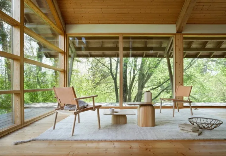 Nikari April table, low, ash