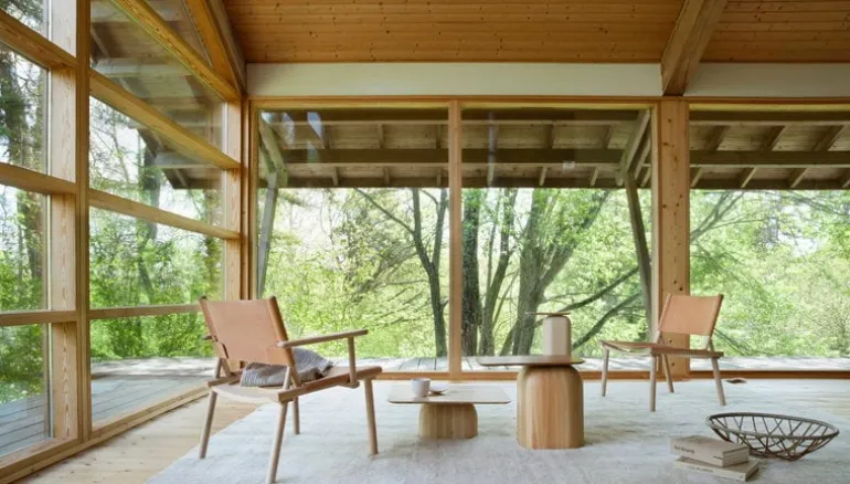 Nikari April table, low, ash