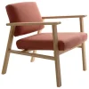 Nikari Archetyp Lounge chair, ash - red Steelcut Trio 636