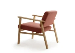 Nikari Archetyp Lounge chair, ash - red Steelcut Trio 636