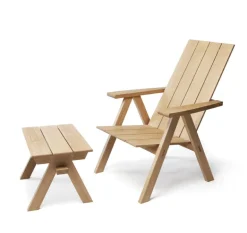 Nikari Arkipelago lounge chair, oak