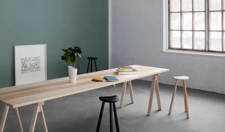 Nikari Arkitecture Trestle legs 2 pcs, birch