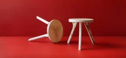 Nikari August Industry stool, ash