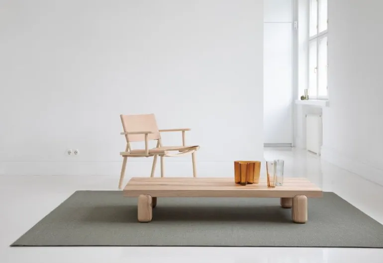 Nikari Centenniale coffee table, oiled ash