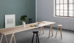 Nikari Classic RMJ stool, 64 cm, birch - ash