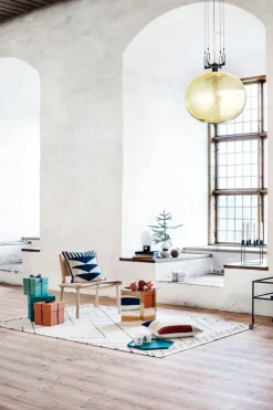 Nikari December chair, ash - natural leather