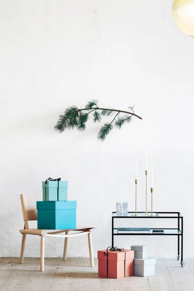 Nikari December chair, ash - natural leather