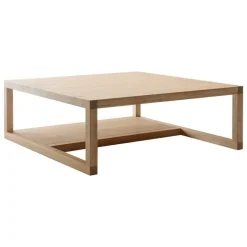 Nikari Frame Low 3/4 coffee table, oiled oak