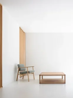 Nikari Frame Low 4/4 coffee table, oiled oak