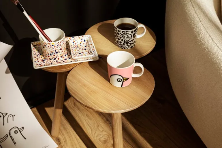 Nikari July stool/table, oak