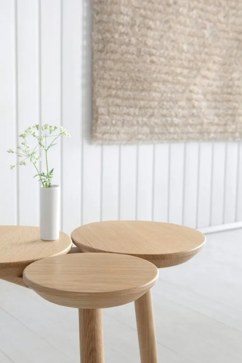 Nikari July stool/table, oak