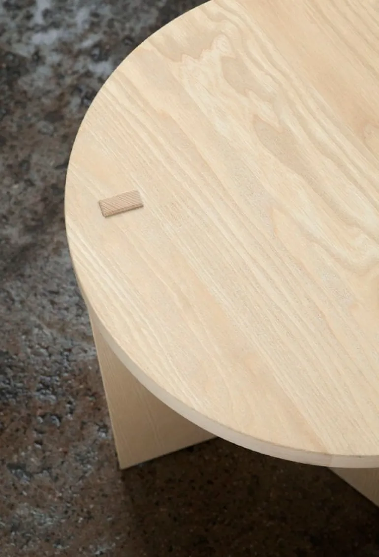 Nikari Marfa stool/table, ash