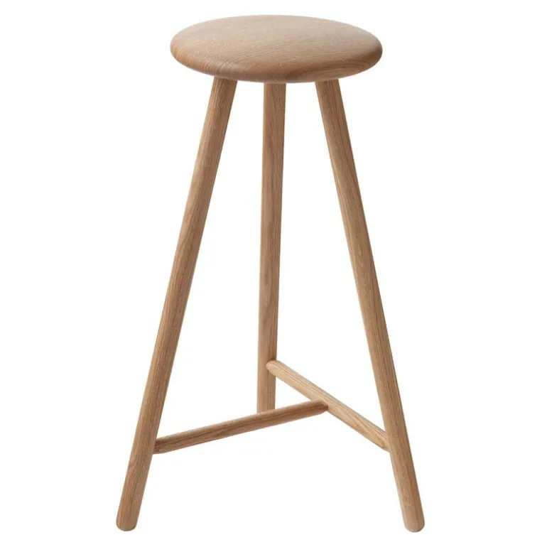 Nikari Perch bar stool 63 cm, oak