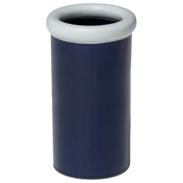 Nine Rod vase, 21,5 x 12,3 cm, light blue - dark blue
