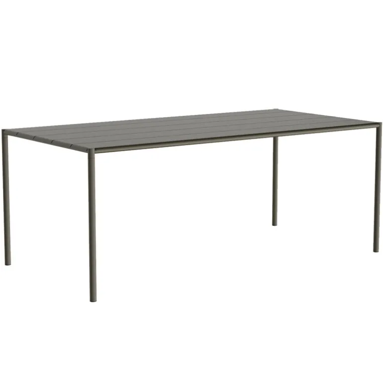 Nine Sine dining table, 189 x 94,5 cm, dark green