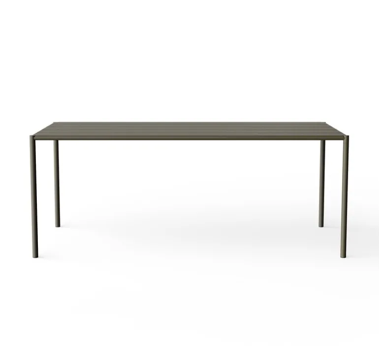 Nine Sine dining table, 189 x 94,5 cm, dark green