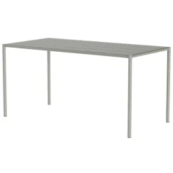 Nine Sine dining table, 151 x 75,5 cm, grey