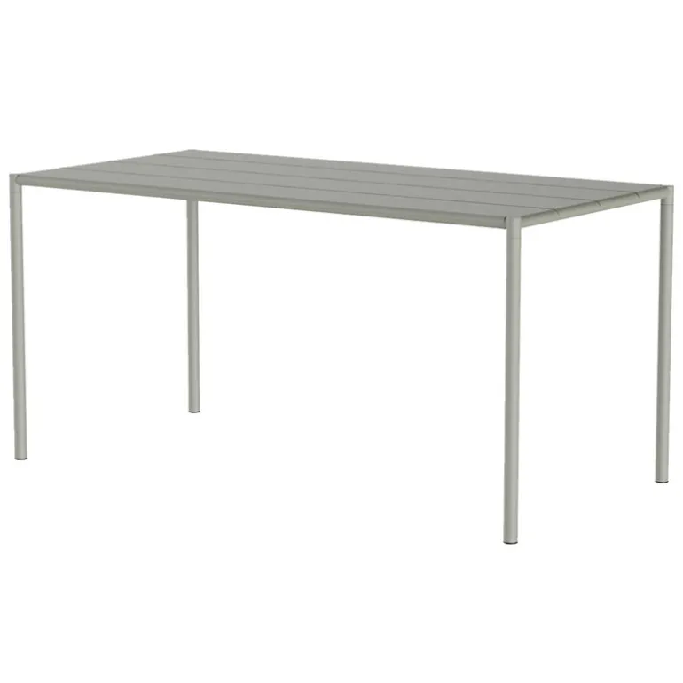 Nine Sine dining table, 151 x 75,5 cm, grey