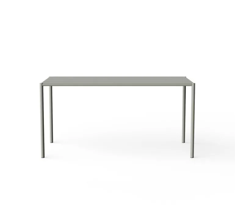 Nine Sine dining table, 151 x 75,5 cm, grey
