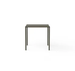 Nine Sine dining table, 75,5 x 75,5 cm, dark green