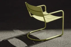 Nine Sine lounge chair, yellow