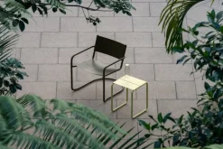 Nine Sine stool, yellow