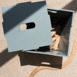 Nofred Cube storage box, olive green