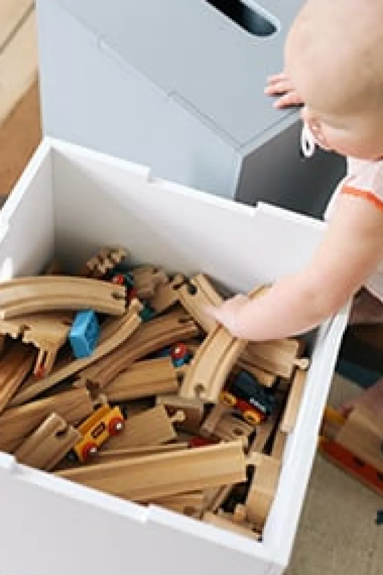 Nofred Cube storage box, white
