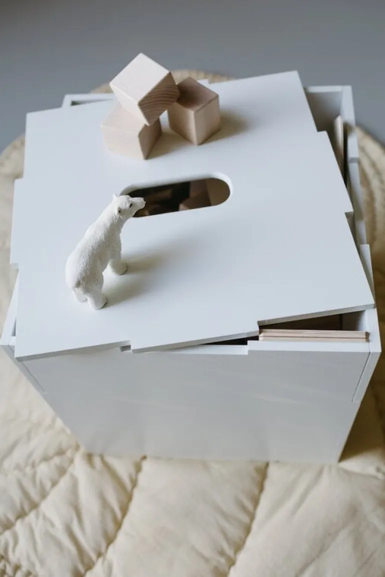 Nofred Cube storage box, white