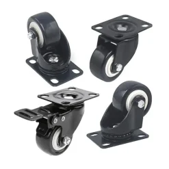 Nofred Cube wheels for storage box, set of 4, black