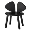 Nofred Mouse children's chair, black